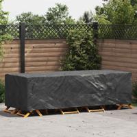 Hoes voor tuinmeubelen Zwart 270 x 110 x 70 cm 600D