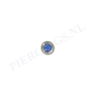 Balletje BCR 5 mm blauw