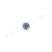Balletje BCR 5 mm blauw