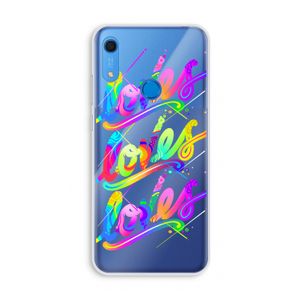 Loves: Huawei Y6s Transparant Hoesje