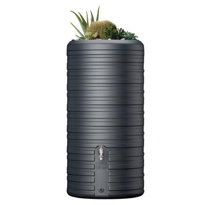 2in1 NORDIC ton 300 liter grafietgrijs dia. 59(max) x h.118 cm C - Meuwissen agro