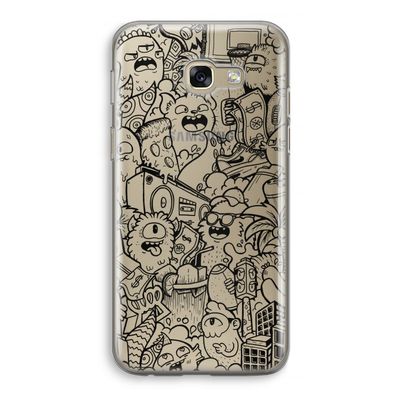 Vexx Black City : Samsung Galaxy A5 (2017) Transparant Hoesje