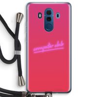 Vice Glow: Huawei Mate 10 Pro Transparant Hoesje met koord