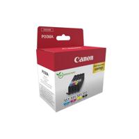 Canon 6509B016 inktcartridge 4 stuk(s) Origineel Zwart, Cyaan, Magenta, Geel