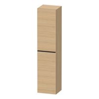 Hoge Kast Duravit D-Neo Kolomkast Wand 176 cm Linksdraaiend Mat Natuur Eiken Duravit