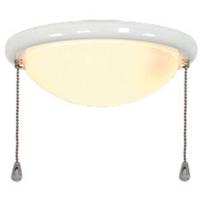 CasaFan 15R WE FLACHE SCHALE Lamp voor plafondventilator Opaalglas (mat)