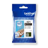 Brother inktcartridge,  200 pagina's, OEM LC-421BK, zwart