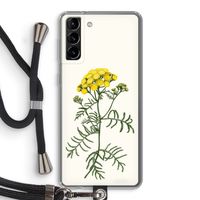 Tansy: Samsung Galaxy S21 Plus Transparant Hoesje met koord