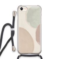 Geo #8: iPhone 8 Transparant Hoesje met koord Geo #8: iPhone 8 Transparant Hoesje met koord