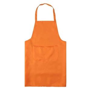 2st keuken chef schorten koken bakken schort met zakken (oranje)