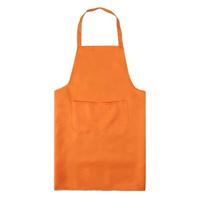 2st keuken chef schorten koken bakken schort met zakken (oranje)