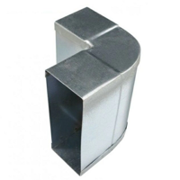 Rechthoekige Korte (instort) Bocht 90º Verticaal - 200mm X 40mm