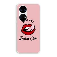 Badass Babes Club: Huawei P50 Transparant Hoesje