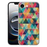 TPU Hoesje iPhone 16e - Geruit Backcover