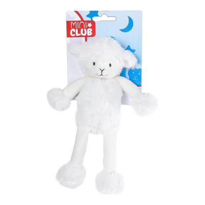 Mini Club knuffel schaap pluche, 18cm