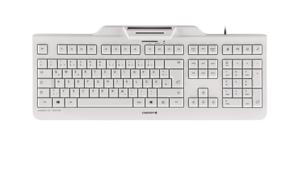 CHERRY KC 1000 SC toetsenbord Kantoor USB QWERTY Amerikaans Engels Grijs