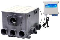 Aquaforte Trommelfilter AFT-1G - Waterzuiveringsfilter 25m³/u Max, 60/120 Micron, HDPE Aquaforte Trommelfilter AFT-1G - Waterzuiveringsfilter 25m³/u Max, 60/120 Micron, HDPE