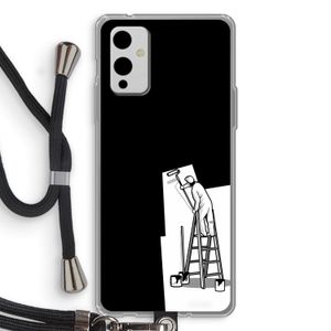 Musketon Painter: OnePlus 9 Transparant Hoesje met koord