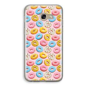 Pink donuts: Samsung Galaxy A5 (2017) Transparant Hoesje