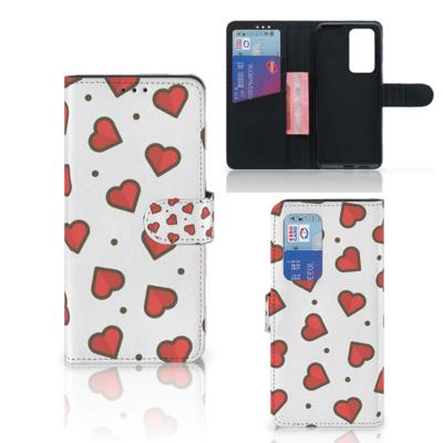 Huawei P40 Pro | Telefoon Hoesje | Hearts