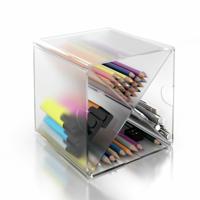 Multi-Functionele Organiser Archivo 2000 Transparant 15 x 15 x 15 cm