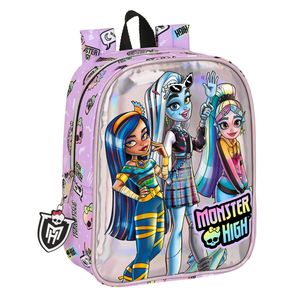 Schoolrugzak Monster High Best boos Lila 22 x 27 x 10 cm