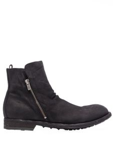 Officine Creative bottes Arbus à fermeture zippée - Noir