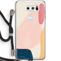 Saturday Flow: LG V30 Transparant Hoesje met koord