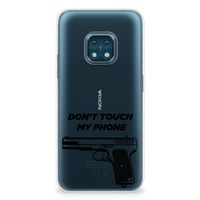 Nokia XR20 Silicone-hoesje Pistol DTMP
