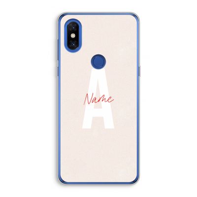 Strawberry Milkshake: Xiaomi Mi Mix 3 Transparant Hoesje