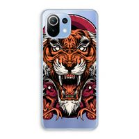 Tiger and Rattlesnakes: Xiaomi Mi 11 Lite Transparant Hoesje