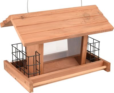 Vogelvoedersilo Sami 28 x 19 x 42,5 cm Flamingo Bruin Vogelvoedersilo Sami 28 x 19 x 42,5 cm Flamingo Bruin