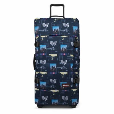 Eastpak Tranverz L Trolley Shapes Blue