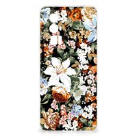 TPU Case voor Xiaomi Poco F5 Pro Dark Flowers - thumbnail