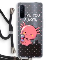 Love You A Lotl: OnePlus Nord CE 5G Transparant Hoesje met koord