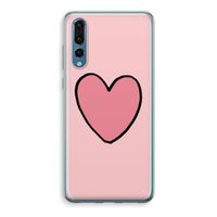 Hartje: Huawei P20 Pro Transparant Hoesje