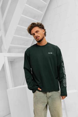 Pure Path Essence Of Life Longsleeve T-Shirt Heren Donkergroen - Maat L - Kleur: Donkergroen | Soccerfanshop