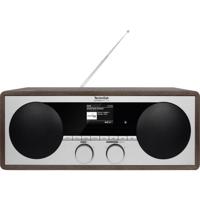 TechniSat DIGITRADIO 451 CD IR Internetradio Internet, DAB+, VHF (FM) AUX, Bluetooth, USB, WiFi, Internetradio Incl. afstandsbediening, Spotify Hout (donker) TechniSat DIGITRADIO 451 CD IR Internetradio Internet, DAB+, VHF (FM) AUX, Bluetooth, USB, WiFi, Internetradio Incl. afstandsbediening, Spotify Hout (donker)