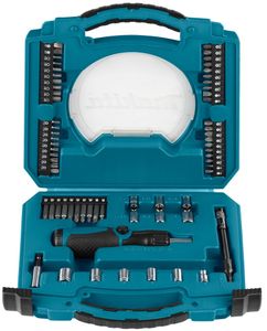 Makita Accessoires D-42020 | Ratel-/dop-/schroefbitset | 65-delig - D-42020