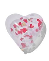 HEMA Confettiballonnen Hart 30 Cm - 6 Stuks