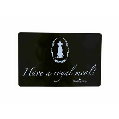 Tafelkleed Trixie Have a royal meal Zwart Plastic 44 × 28 cm
