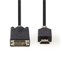 Nedis HDMI Kabel | HDMI | DVI-D 24+1-Pins Male | 2 m | 1 stuks - CCBW34800AT20 CCBW34800AT20 - thumbnail