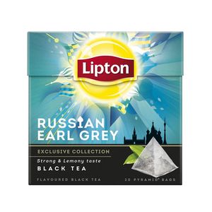 Lip­ton - Rus­si­an Earl Grey - 4x 20 zakjes