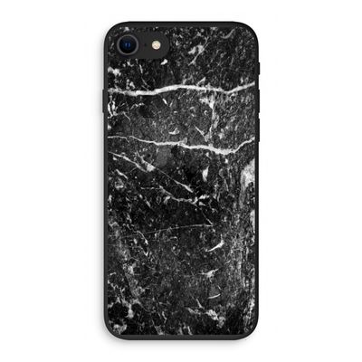 Zwart marmer: iPhone 8 Biologisch afbreekbaar hoesje