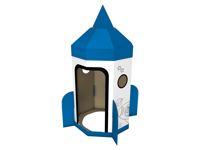 Playtive Kartonnen speelgoed ruimteschip (Blauw) Playtive Kartonnen speelgoed ruimteschip (Blauw)