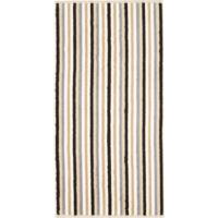 Cawö Cawo Shades Streifen Gastendoekje 30x50 sand