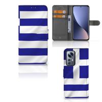 Xiaomi 12 Pro | Bookstyle Case | Griekenland Xiaomi 12 Pro | Bookstyle Case | Griekenland