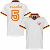 AS Roma Retro Shirt Uit 1980-1981 + Falcão 5