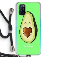 Avocuddle: Oppo A52 Transparant Hoesje met koord