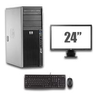 HP Z400 Workstation - Xeon W3520 - Nvidia Quadro - 8GB - 500GB HDD + 24 inch Widescreen LCD - thumbnail